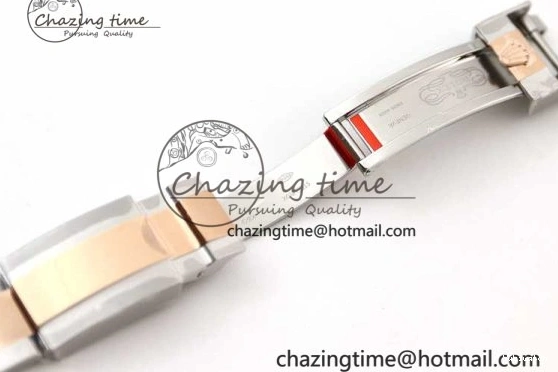 EWF SS Dial RG Yacht-Master Brown RG Bracelet 1:1 Edition Best on 126621 SS A3235 0409